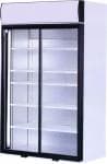 Double door beverage cooler